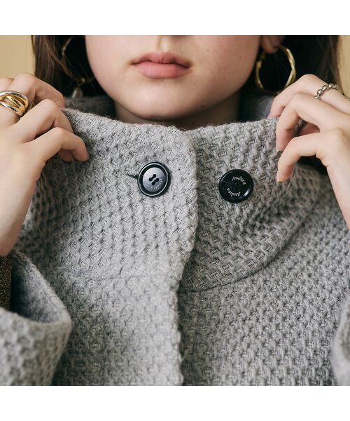 Rose Tiara / ローズティアラ その他アウター | スタンドカラーコクーンシルエットジャケット | 詳細6