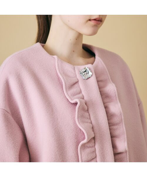 Rose Tiara / ローズティアラ その他アウター | クリスタルボタンコート | 詳細11