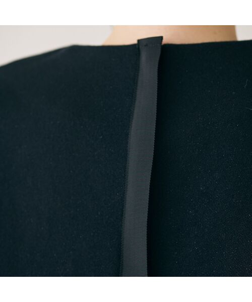 Rose Tiara / ローズティアラ カットソー | アシンメトリーショルダータックラメスウェット | 詳細10