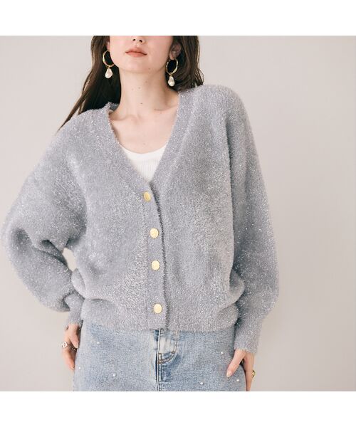 Rose Tiara / ローズティアラ ニット・セーター | キラメキニットカーディガン | 詳細1