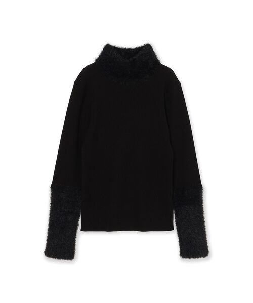 Rose Tiara / ローズティアラ ニット・セーター | シャギーMIXリブニットプルオーバー | 詳細14