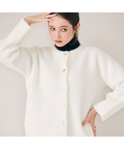 Rose Tiara / ローズティアラ ニット・セーター | シャギーニットカーディガン | 詳細1