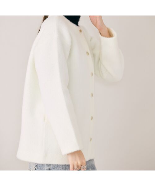 Rose Tiara / ローズティアラ ニット・セーター | シャギーニットカーディガン | 詳細2