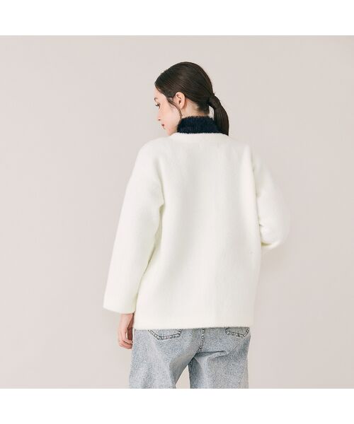 Rose Tiara / ローズティアラ ニット・セーター | シャギーニットカーディガン | 詳細3