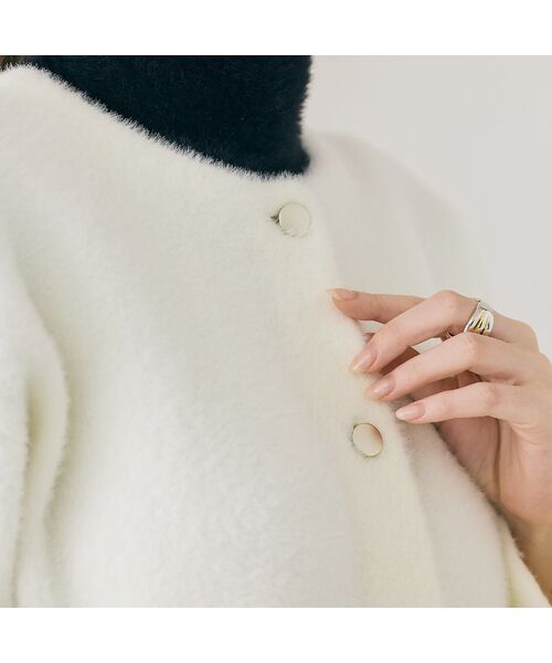 Rose Tiara / ローズティアラ ニット・セーター | シャギーニットカーディガン | 詳細4