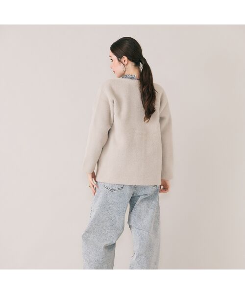 Rose Tiara / ローズティアラ ニット・セーター | シャギーニットカーディガン | 詳細8