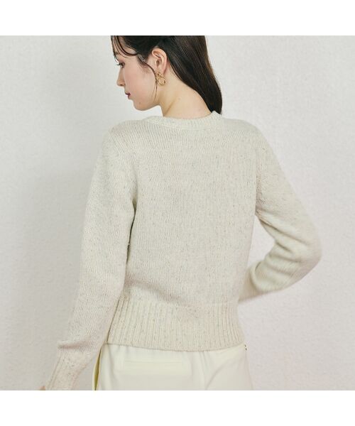 Rose Tiara / ローズティアラ ニット・セーター | MIXラメニットカーディガン | 詳細3