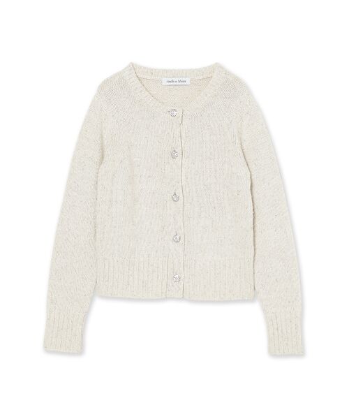 Rose Tiara / ローズティアラ ニット・セーター | MIXラメニットカーディガン | 詳細12