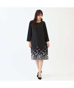 Rose Tiara / ローズティアラ ミニ丈・ひざ丈ワンピース | 吹上刺繍ワンピース