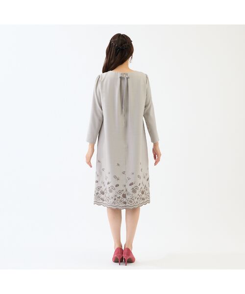 Rose Tiara / ローズティアラ ミニ丈・ひざ丈ワンピース | 吹上刺繍ワンピース | 詳細7