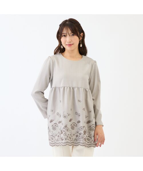 Rose Tiara / ローズティアラ チュニック | 吹上刺繍チュニック | 詳細1