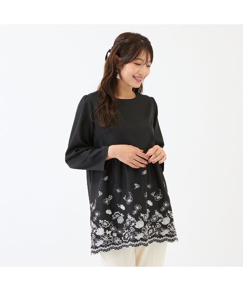 Rose Tiara / ローズティアラ チュニック | 吹上刺繍チュニック | 詳細3