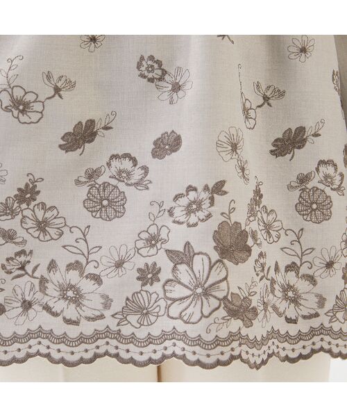 Rose Tiara / ローズティアラ チュニック | 吹上刺繍チュニック | 詳細13