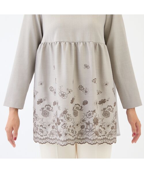 Rose Tiara / ローズティアラ チュニック | 吹上刺繍チュニック | 詳細11