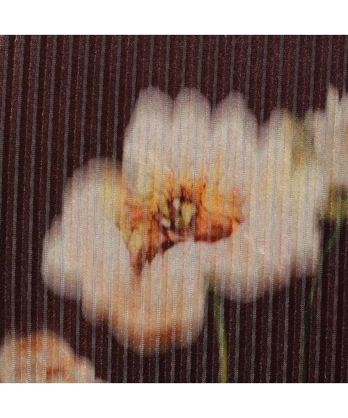 Rose Tiara / ローズティアラ ミニ丈・ひざ丈ワンピース | ストライプベロアフラワープリントワンピース | 詳細18