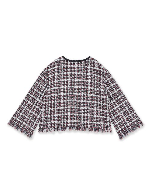 Rose Tiara / ローズティアラ ノーカラージャケット | ファンシーツィードジャケット | 詳細12