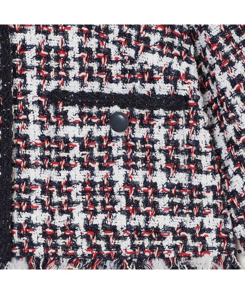 Rose Tiara / ローズティアラ ノーカラージャケット | ファンシーツィードジャケット | 詳細9