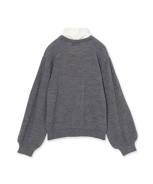 Rose Tiara / ローズティアラ ニット・セーター | アーガイルリボンタイ付きニットプルオーバー | 詳細18
