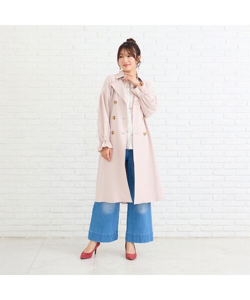 Rose Tiara / ローズティアラ トレンチコート | ギャザートレンチコート | 詳細1