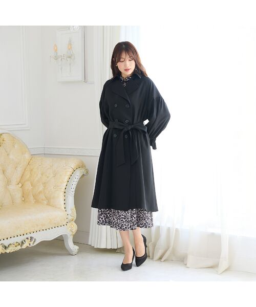 Rose Tiara / ローズティアラ トレンチコート | ギャザートレンチコート | 詳細2