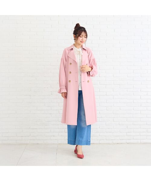 Rose Tiara / ローズティアラ トレンチコート | ギャザートレンチコート | 詳細4