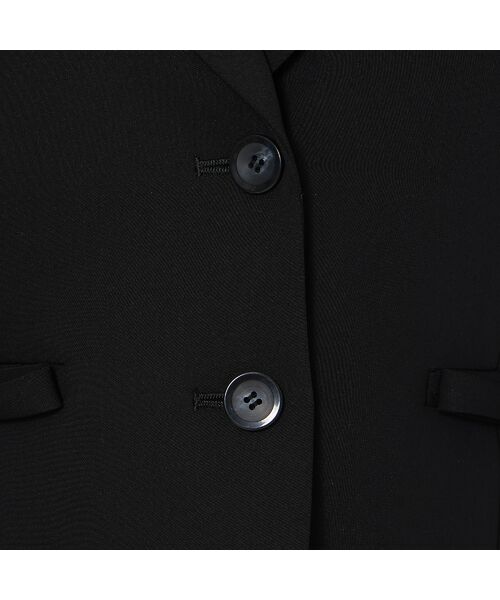 Rose Tiara / ローズティアラ テーラードジャケット | 【接触冷感/シワになりにくい】リボンポケットテーラードジャケット | 詳細12