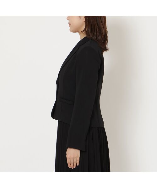 Rose Tiara / ローズティアラ テーラードジャケット | 【接触冷感/シワになりにくい】リボンポケットテーラードジャケット | 詳細5