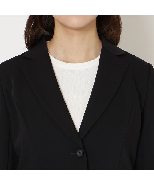 Rose Tiara / ローズティアラ テーラードジャケット | 【接触冷感/シワになりにくい】リボンポケットテーラードジャケット | 詳細7