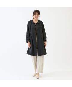 Rose Tiara / ローズティアラ その他アウター | バックティアードフーディコート