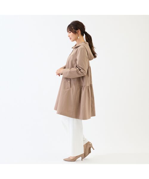 Rose Tiara / ローズティアラ その他アウター | バックティアードフーディコート | 詳細2