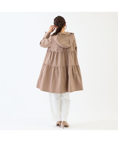 Rose Tiara / ローズティアラ その他アウター | バックティアードフーディコート | 詳細3