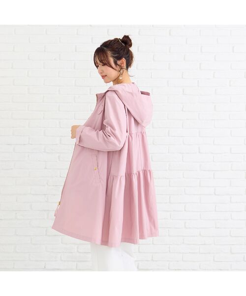 Rose Tiara / ローズティアラ その他アウター | バックティアードフーディコート | 詳細6