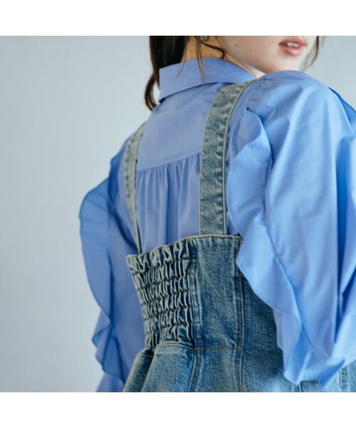 Rose Tiara / ローズティアラ その他トップス | デニム裾フレアビスチェ | 詳細6