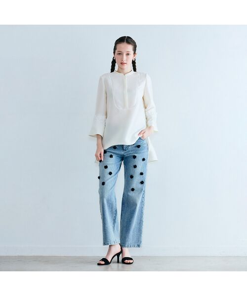 Rose Tiara / ローズティアラ シャツ・ブラウス | デコラティブスリーブハリ感ブラウス | 詳細1