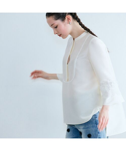 Rose Tiara / ローズティアラ シャツ・ブラウス | デコラティブスリーブハリ感ブラウス | 詳細5