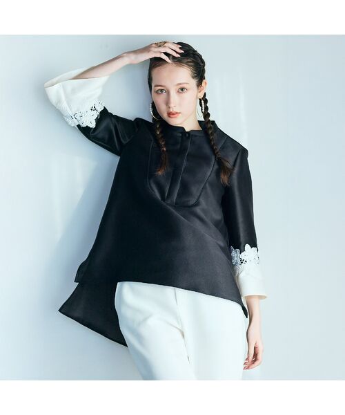 Rose Tiara / ローズティアラ シャツ・ブラウス | デコラティブスリーブハリ感ブラウス | 詳細8