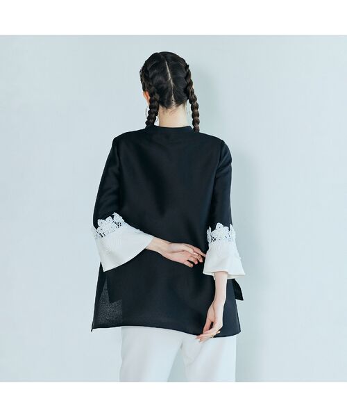 Rose Tiara / ローズティアラ シャツ・ブラウス | デコラティブスリーブハリ感ブラウス | 詳細11