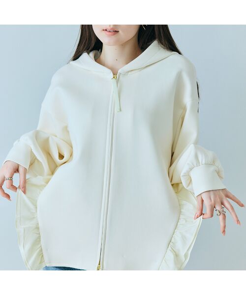 Rose Tiara / ローズティアラ パーカー | フリル付きジップアップパーカー | 詳細6