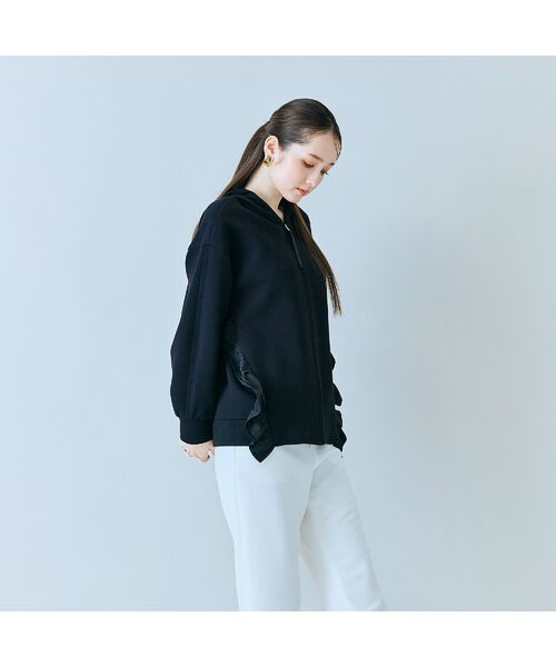 Rose Tiara / ローズティアラ パーカー | フリル付きジップアップパーカー | 詳細10