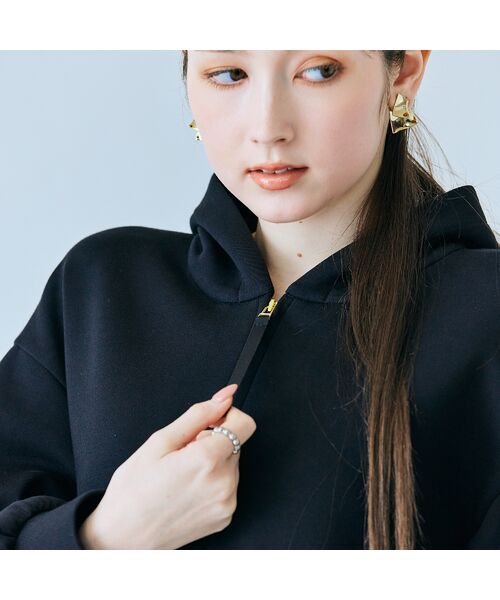 Rose Tiara / ローズティアラ パーカー | フリル付きジップアップパーカー | 詳細13