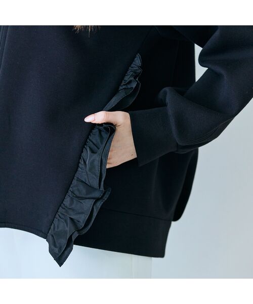 Rose Tiara / ローズティアラ パーカー | フリル付きジップアップパーカー | 詳細14