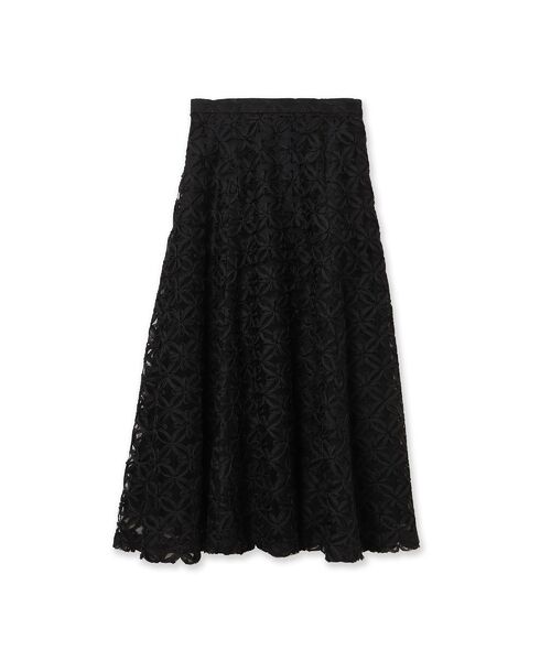 Rose Tiara / ローズティアラ ミニ・ひざ丈スカート | フラワー立体刺繍スカート | 詳細13