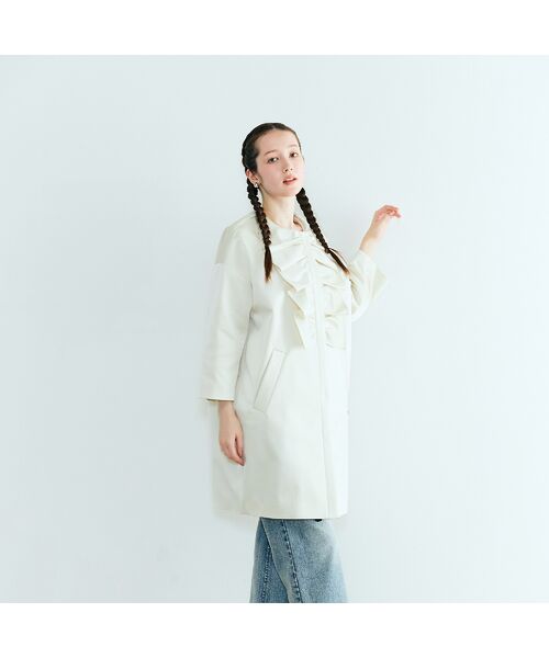 Rose Tiara / ローズティアラ その他アウター | リボンフリルコクーンコートジャケット | 詳細3