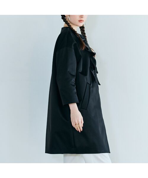 Rose Tiara / ローズティアラ その他アウター | リボンフリルコクーンコートジャケット | 詳細13