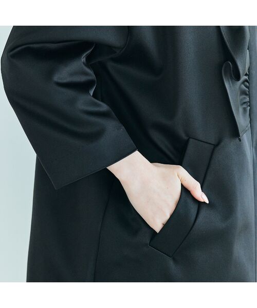 Rose Tiara / ローズティアラ その他アウター | リボンフリルコクーンコートジャケット | 詳細15