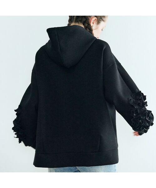 Rose Tiara / ローズティアラ パーカー | フラワーモチーフ付きパーカー | 詳細13