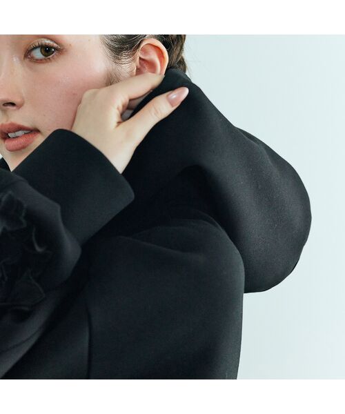 Rose Tiara / ローズティアラ パーカー | フラワーモチーフ付きパーカー | 詳細16