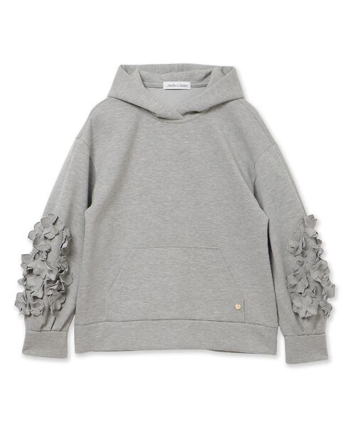 Rose Tiara / ローズティアラ パーカー | フラワーモチーフ付きパーカー | 詳細17