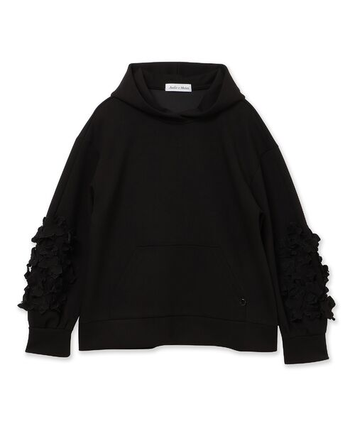 Rose Tiara / ローズティアラ パーカー | フラワーモチーフ付きパーカー | 詳細18