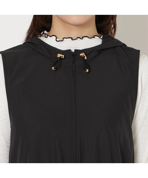 Rose Tiara / ローズティアラ ベスト | 【人気追加】【LIMONTA】【防水/防風/透湿/花粉防止】フレアジレ | 詳細7